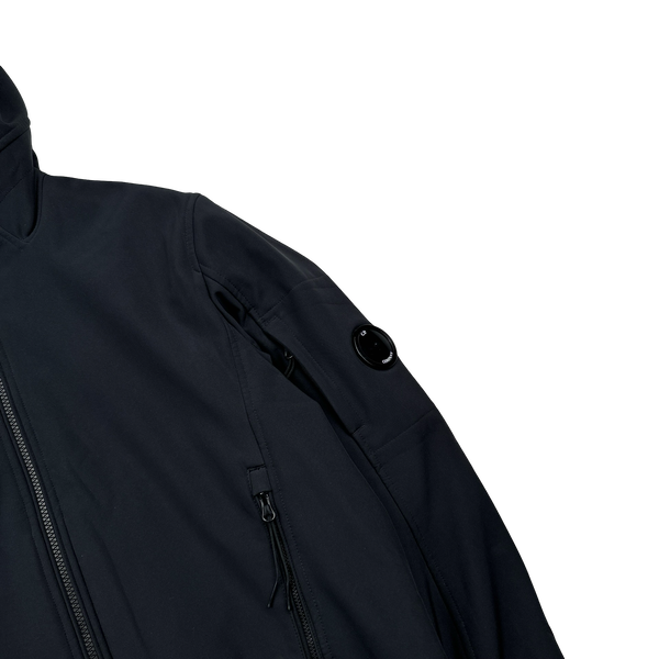 CP Company Black Fleece Lined Soft Shell R Jacket - Medium