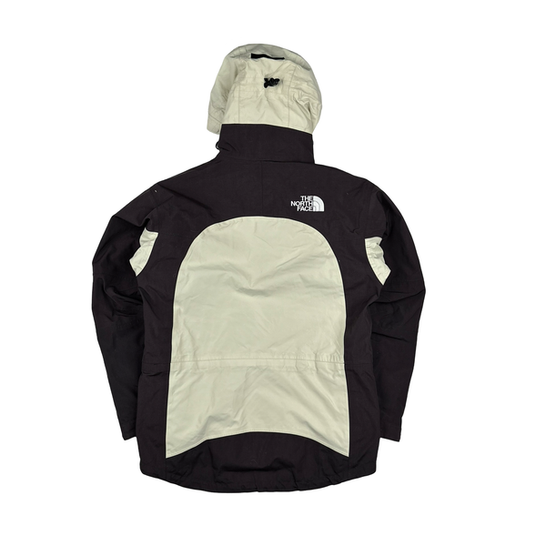 North Face Brown/Cream Gore Tex Summit Series Shell Jacket - Small