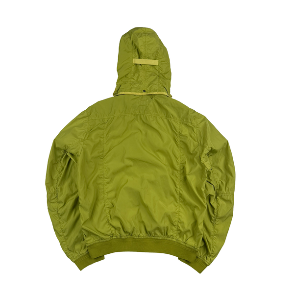 CP Company 2009 Lime Nylon Goggle Jacket - XL