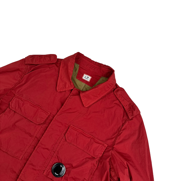 CP Company Lens View Red Overshirt - XXL