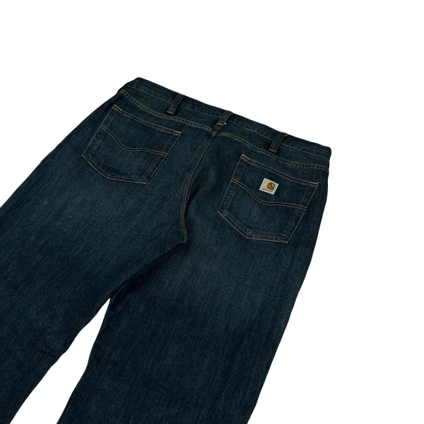 Carhartt Dark Denim Loose Fit Jeans - 38"