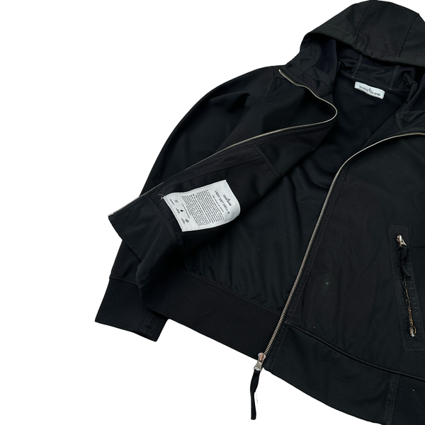 Stone Island 2018 Black Light Soft Shell R Jacket - Small