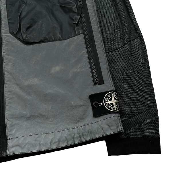 Stone Island 2017 Garment Dyed Plated Reflective 3 in 1 Jacket - Large