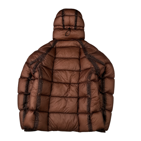 CP Company Brick Down Filled DD Shell Lens Viewer Puffer Jacket - Large