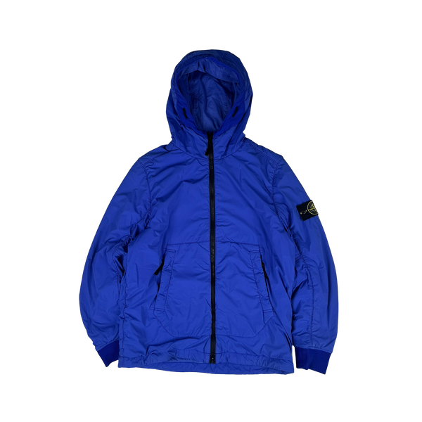 Stone Island 2019 Blue Comfort Tech Composite Jacket - Medium