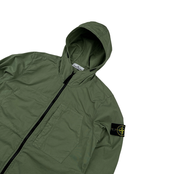 Stone Island 2023 Supima Cotton Twill Stretch TC Jacket - Small