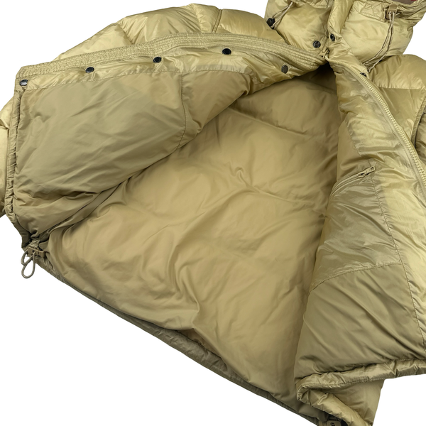 Burberry Honey Down Filled Spellout 2 In 1 Puffer Jacket - XXL