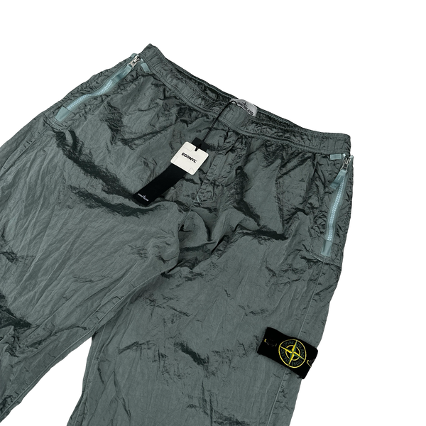 Stone Island 2023 Grey Nylon Metal Econyl Trousers - XL