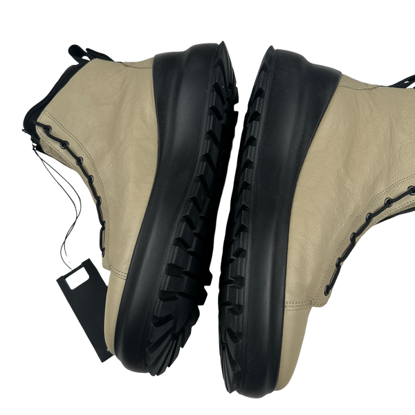 Stone Island 2021 Ecco Scarpa Leather Boots - UK 10