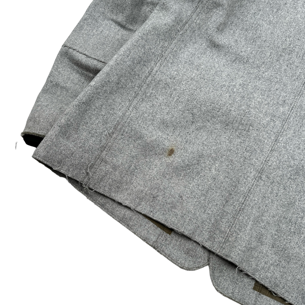 Stone Island 2009 Grey Wool Shadow Project Field Jacket - Large