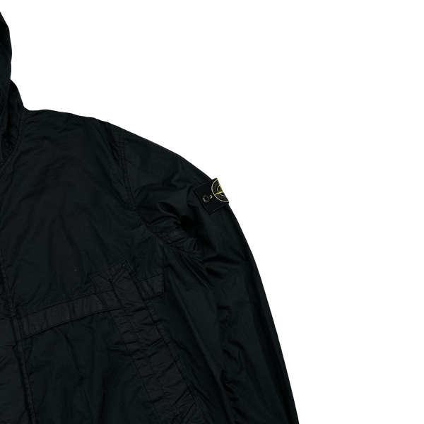 Stone Island 2013 Black Membrana TC Hooded Jacket - XXL