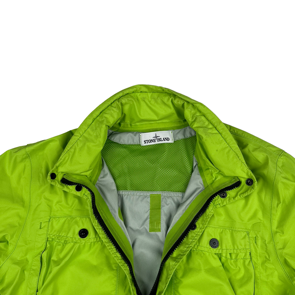 Stone Island Neon Waterproof Performance Tela Rip Stop - Medium