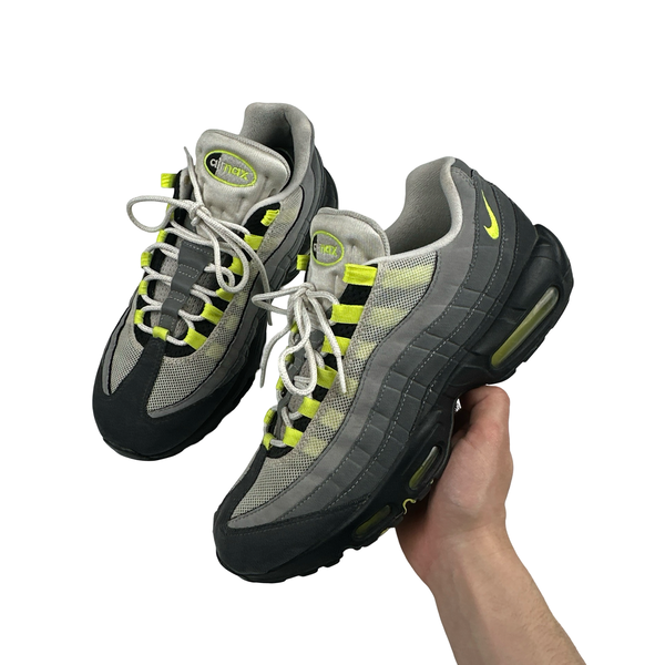 Nike Air Max 95 Neon 2020 Classic Grey Gradient Trainers - UK 9