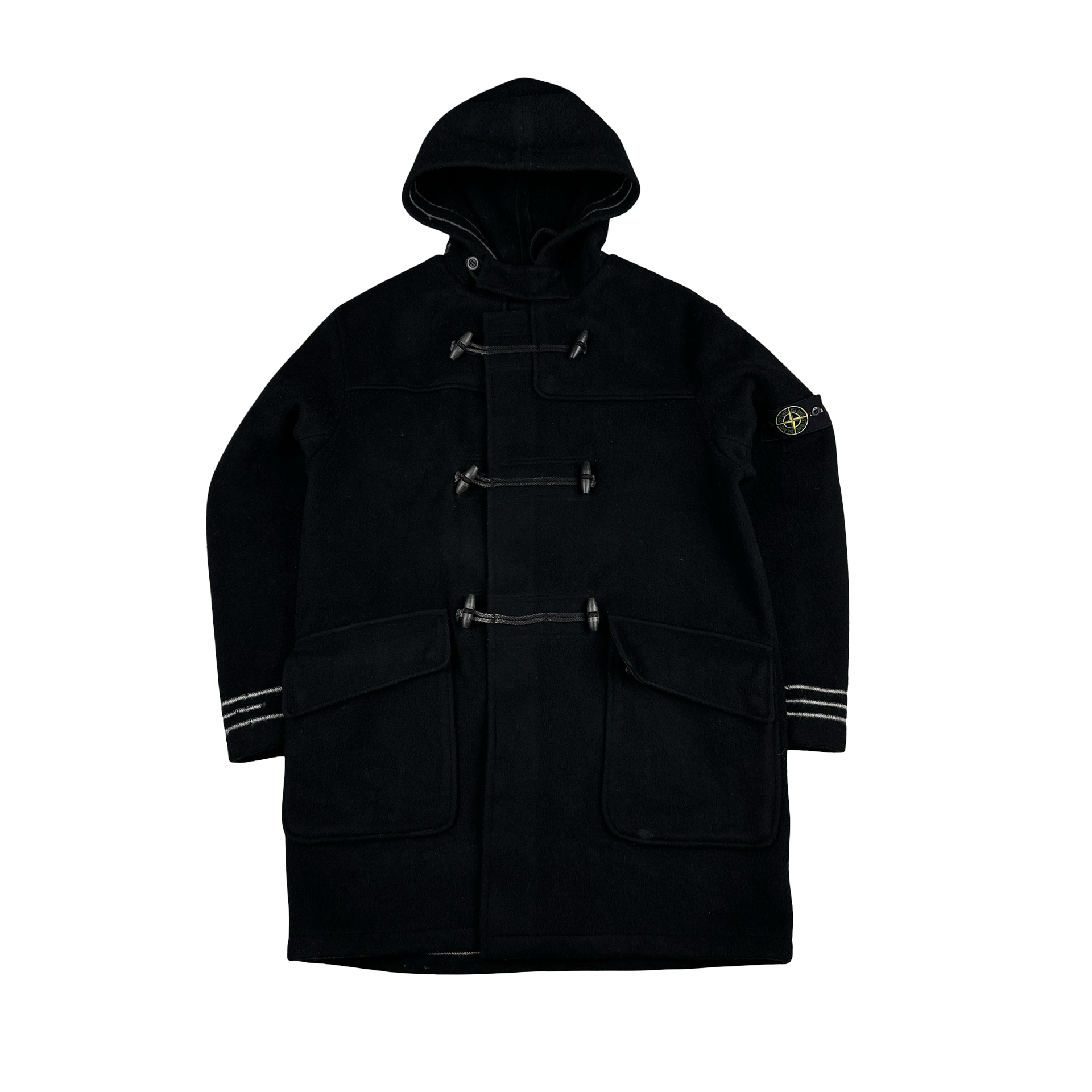 Stone Island 2003 Vintage Wool Duffle Coat - Large – Mat's Island