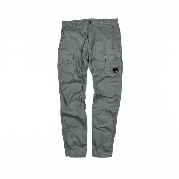 CP Company Grey Ergonomic Fit Cargo Trousers - XL