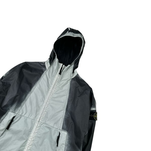 Stone Island 2023 Hand Sprayed Mussola Gommata TC Jacket - Medium