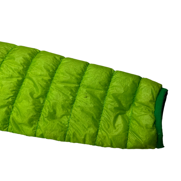 Stone Island 2016 Lime Green Garment Dyed Puffer Jacket - Medium
