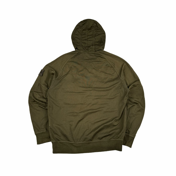 Stone Island 2020 Khaki Ghost Smock Pullover Jumper - Medium