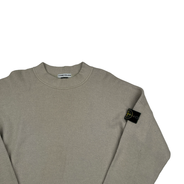 Stone Island AW1995 Vintage Wool Blend Mock Neck Jumper - XL