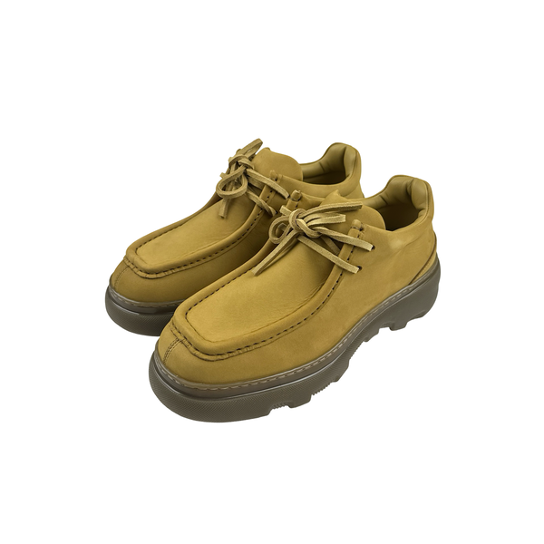 Burberry Manilla EKD Leather Boat Shoes - UK 9