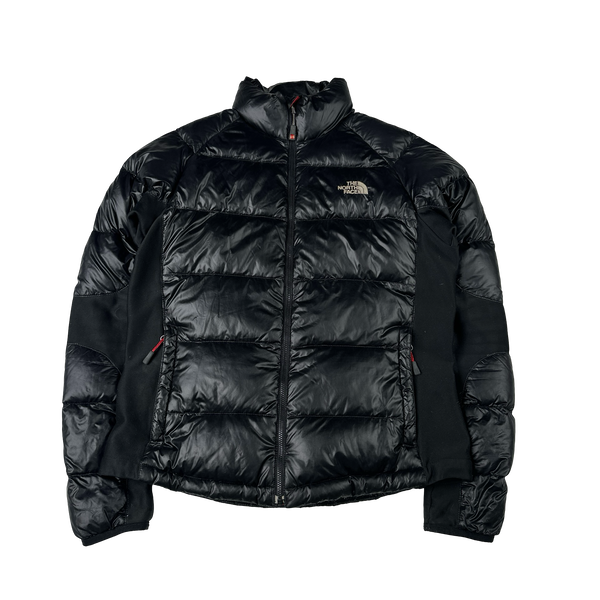 North Face Black Summit Series 800 Down Hooded Puffer Jacket - XS