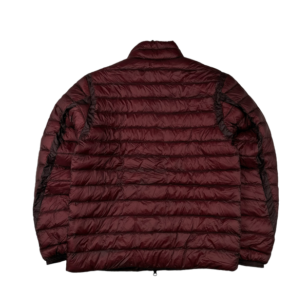 CP Company Wine DD Shell Puffer Jacket - XL