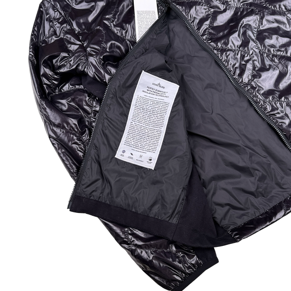Stone Island 2017 Black Pertex Quantum Primaloft Jacket - Large