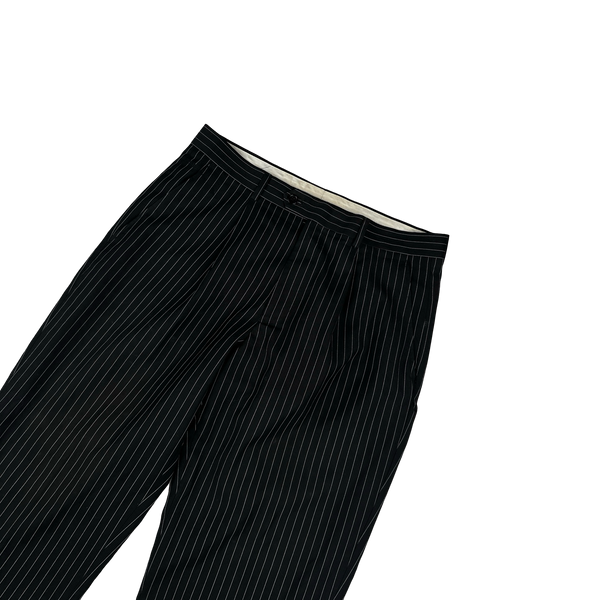 Prada Pinstripe Blazer Trousers Suit Set - Medium