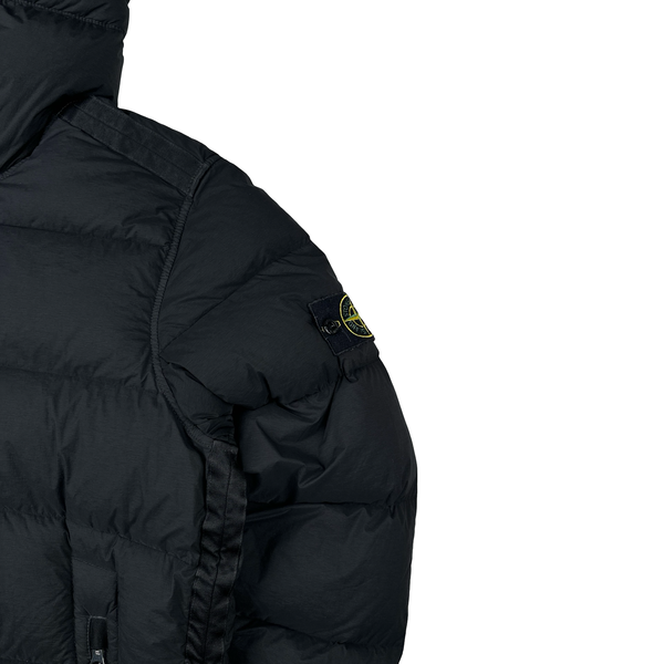 Stone Island 2023 Black Seamless Tunnel Nylon Down TC - Medium