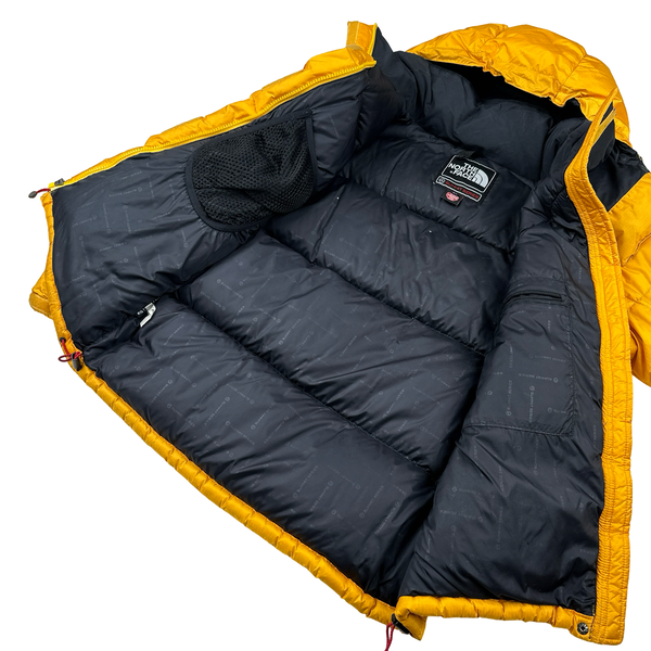 North Face Yellow Summit Series Baltoro 700 Fill Puffer Jacket - XS