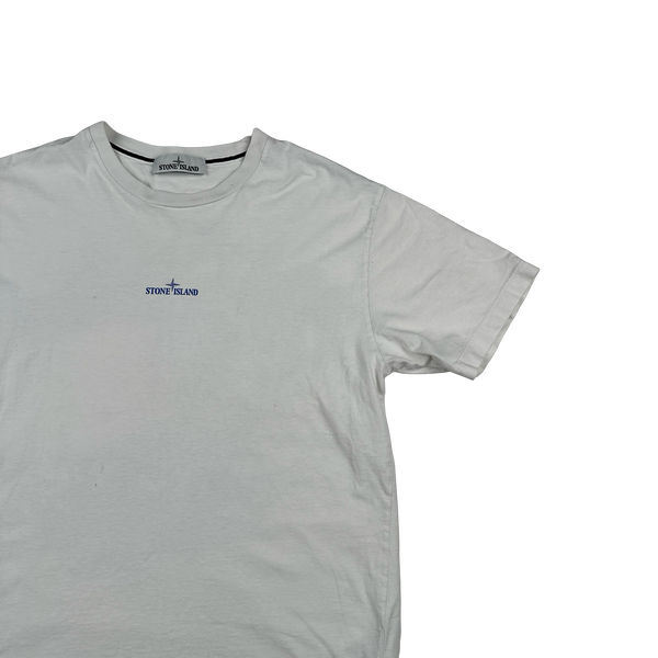 Stone Island Hand Painted Graphic Print T Shirt - XL