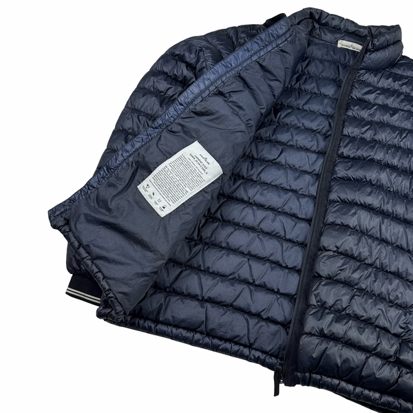 Stone Island 2014 Navy Garment Dyed Down Jacket - 3XL