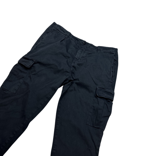 CP Company Navy Tapered Fit Cargos - 38"