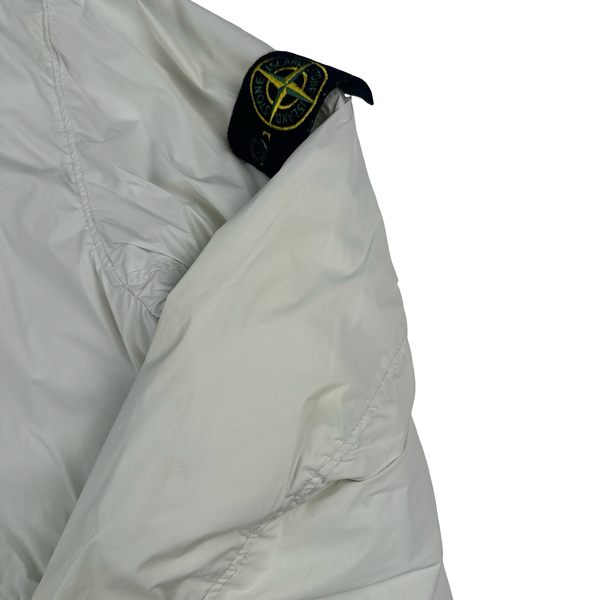 Stone Island White Nylon Skin Touch TC Jacket - XL