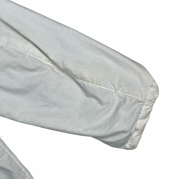 Stone Island 2001 Fibre Optic White Cotton Jacket - XXL