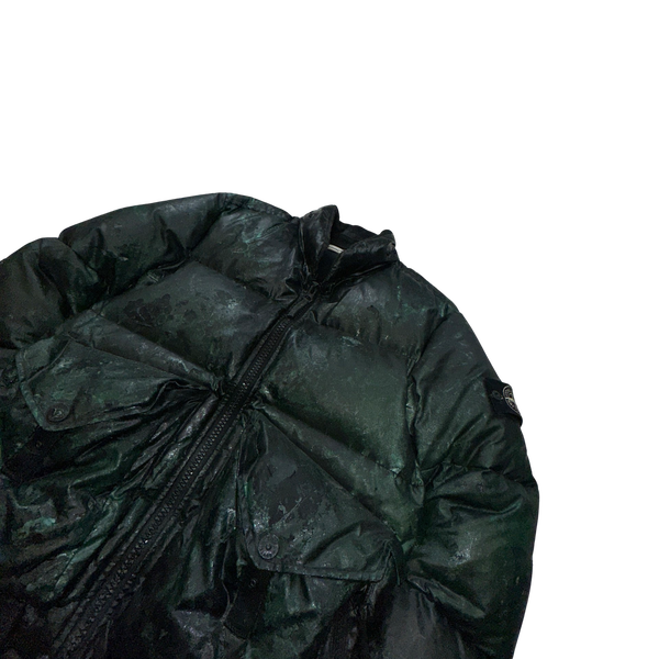 Stone Island 2015 Hidden Reflective Puffer Jacket - Medium