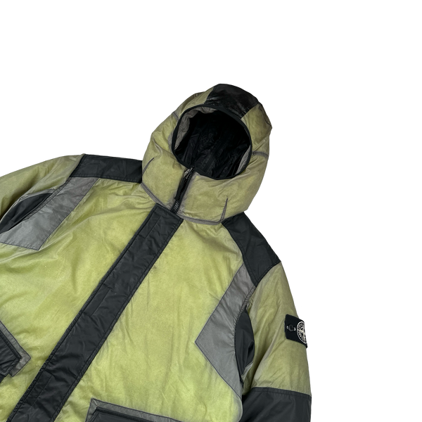 Stone Island 2016 Resin-T Shell Down Puffer Ice Jacket - Large