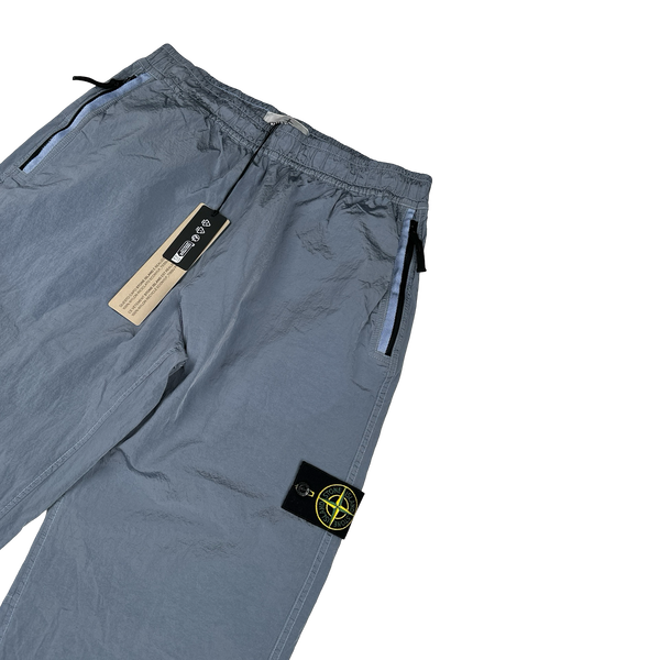 Stone Island 2024 Blue Nylon Metal Econyl Trousers - 29" &  31"