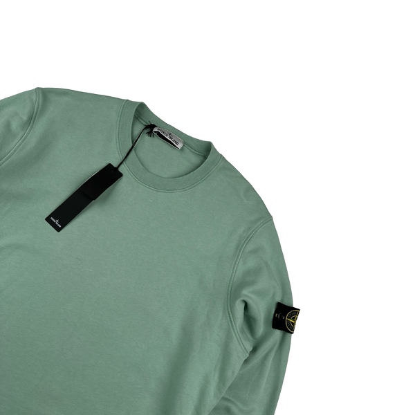 Stone Island 2024 Mint Green Crewneck Jumper - XL