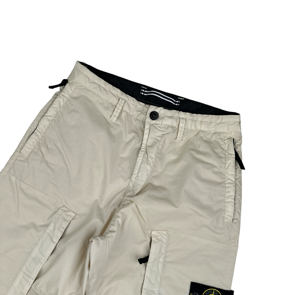 Stone Island 2020 Beige Cargo Trousers - Small