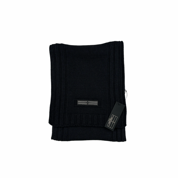 Stone Island 2007 Denims Wool Blend Grey Thick Scarf