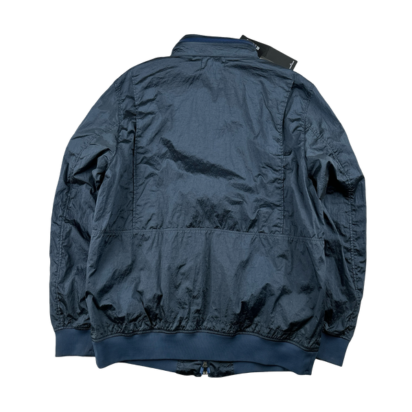 Stone Island 2023 Econyl Blue Regenerated Nylon Metal Jacket - XL
