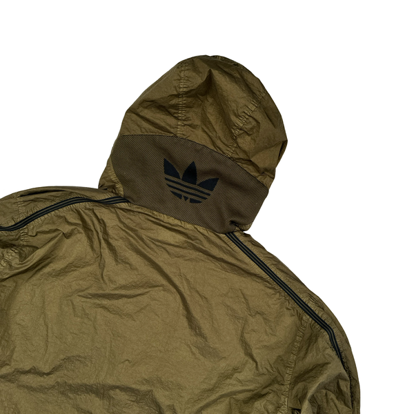 CP Company x Adidas Khaki Explorer Chrome Goggle Jacket - Large