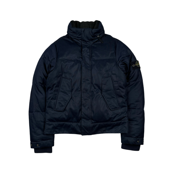 Stone Island 2009 Navy Weatherproof Down Filled Jacket - Small