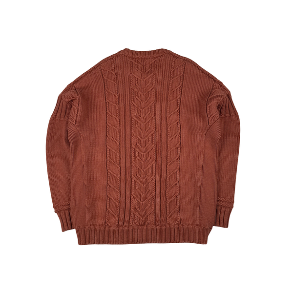 Stone Island 2020 Brick Thick Winter Embossed Knit - XXL