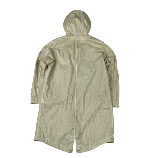 Stone Island 2019 50 Fili Resinata Ghost Parka Jacket - Small