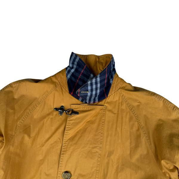 Burberry Orange Nova Check Lined Jacket - XL