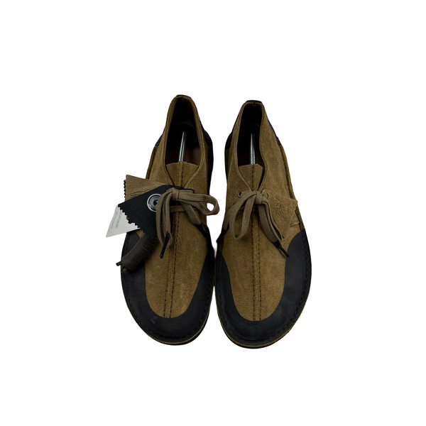 CP Company x Clarks Originals Beige Suede Shoes - UK 9