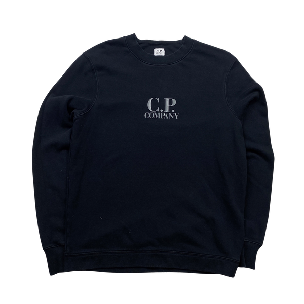 CP Company Spellout Cotton Crewneck - Medium