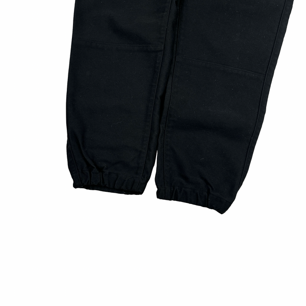 Stone Island Black Ghost Regular Fit Moleskin Cargo Trousers - 32"